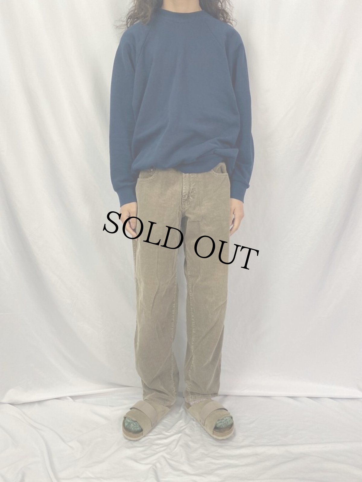 画像2: 90's Levi's SILVER TAB USA製 "BAGGY" コーデュロイパンツ W33 (2)