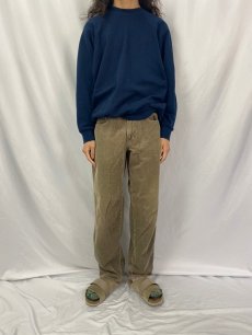 画像2: 90's Levi's SILVER TAB USA製 "BAGGY" コーデュロイパンツ W33 (2)