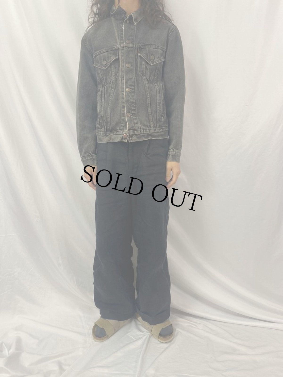 画像2: 80's Levi's 70506-0216 USA製 デニムジャケット 42 (2)