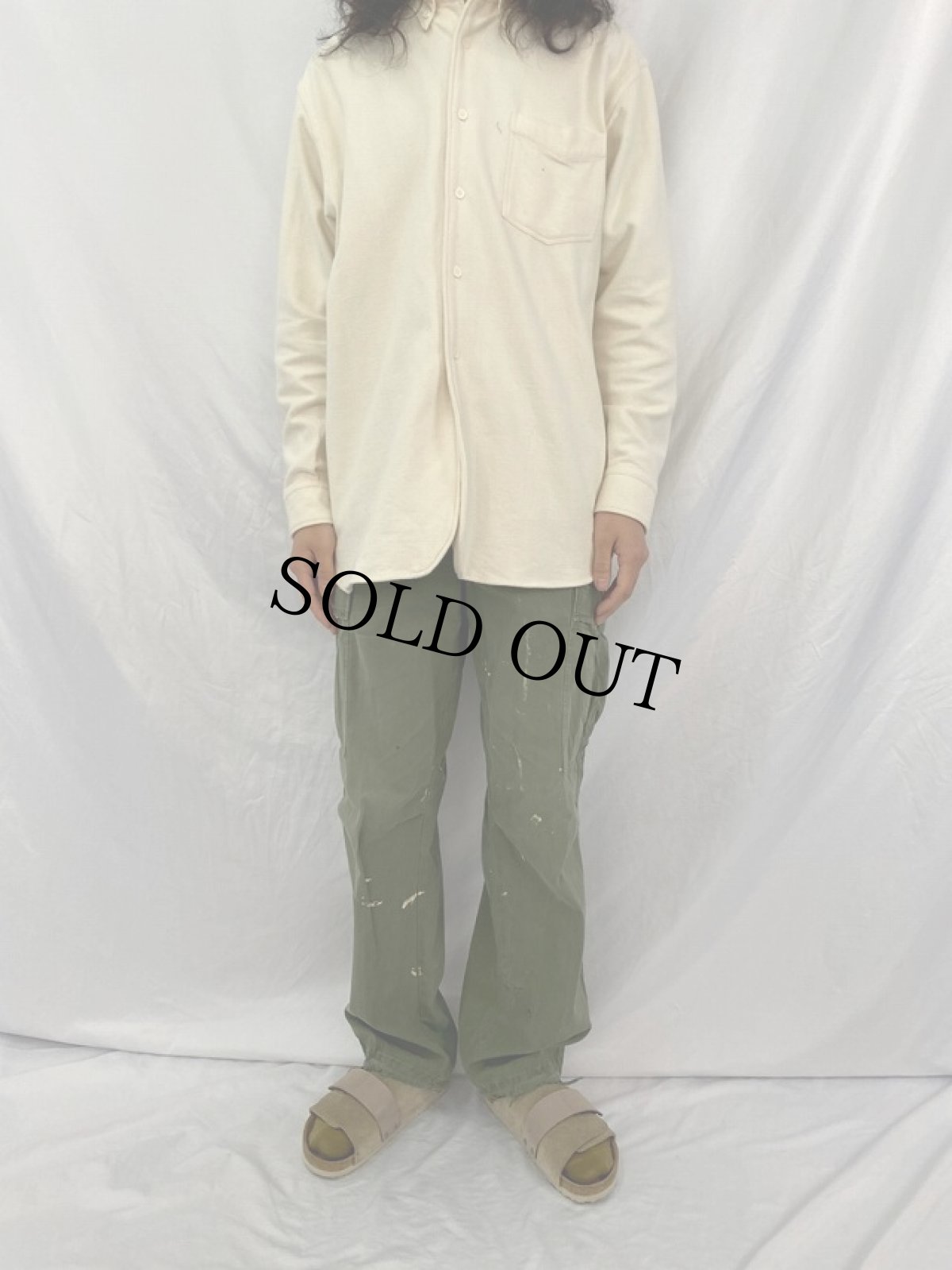 画像2: 60's U.S.ARMY ジャングルファティーグパンツ 3rd REGULAR-SMALL (2)