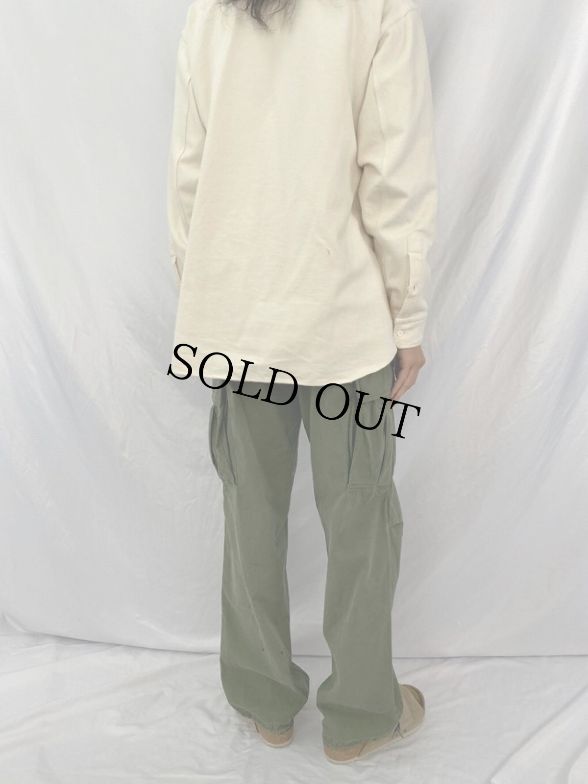 画像4: 60's U.S.ARMY ジャングルファティーグパンツ 3rd REGULAR-SMALL (4)