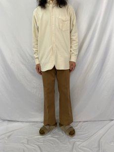 画像2: 70's LEVI'S BIGE "STA-PREST" コットンピケパンツ W35 (2)