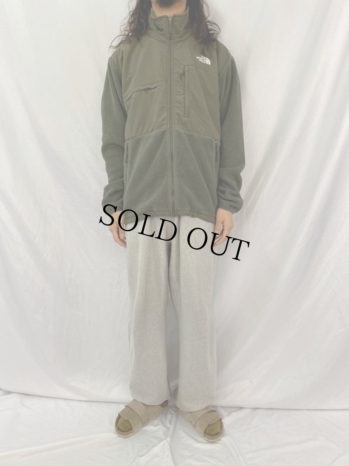 画像2: THE NORTH FACE "POLARTEC" デナリフリースジャケット L (2)