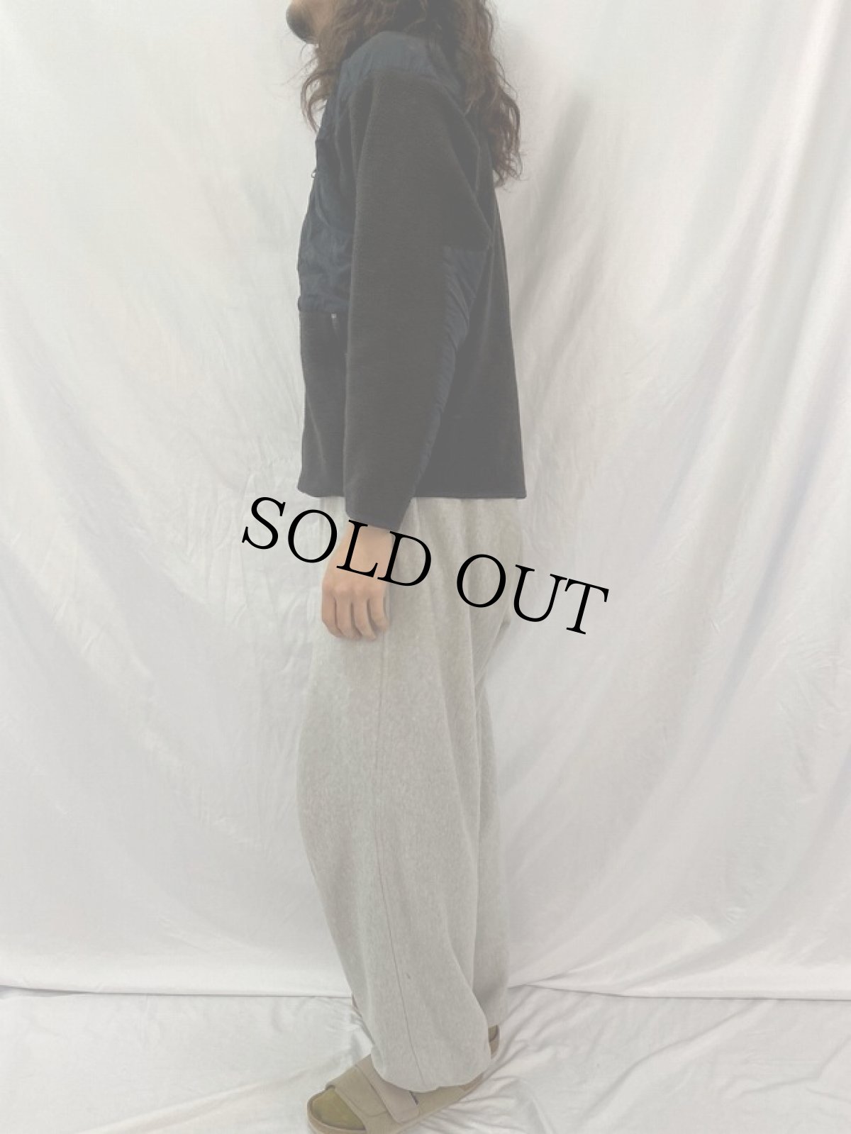 画像3: 90's THE NORTH FACE USA製 刺繍入り デナリフリースジャケット M (3)