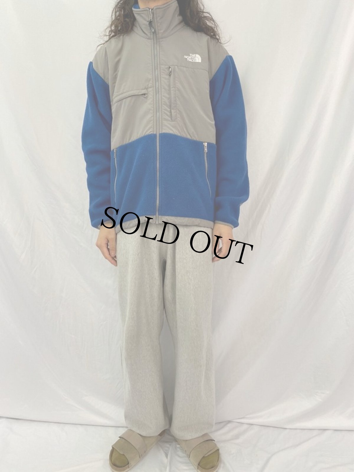 画像2: THE NORTH FACE "POLARTEC" デナリフリースジャケット M (2)