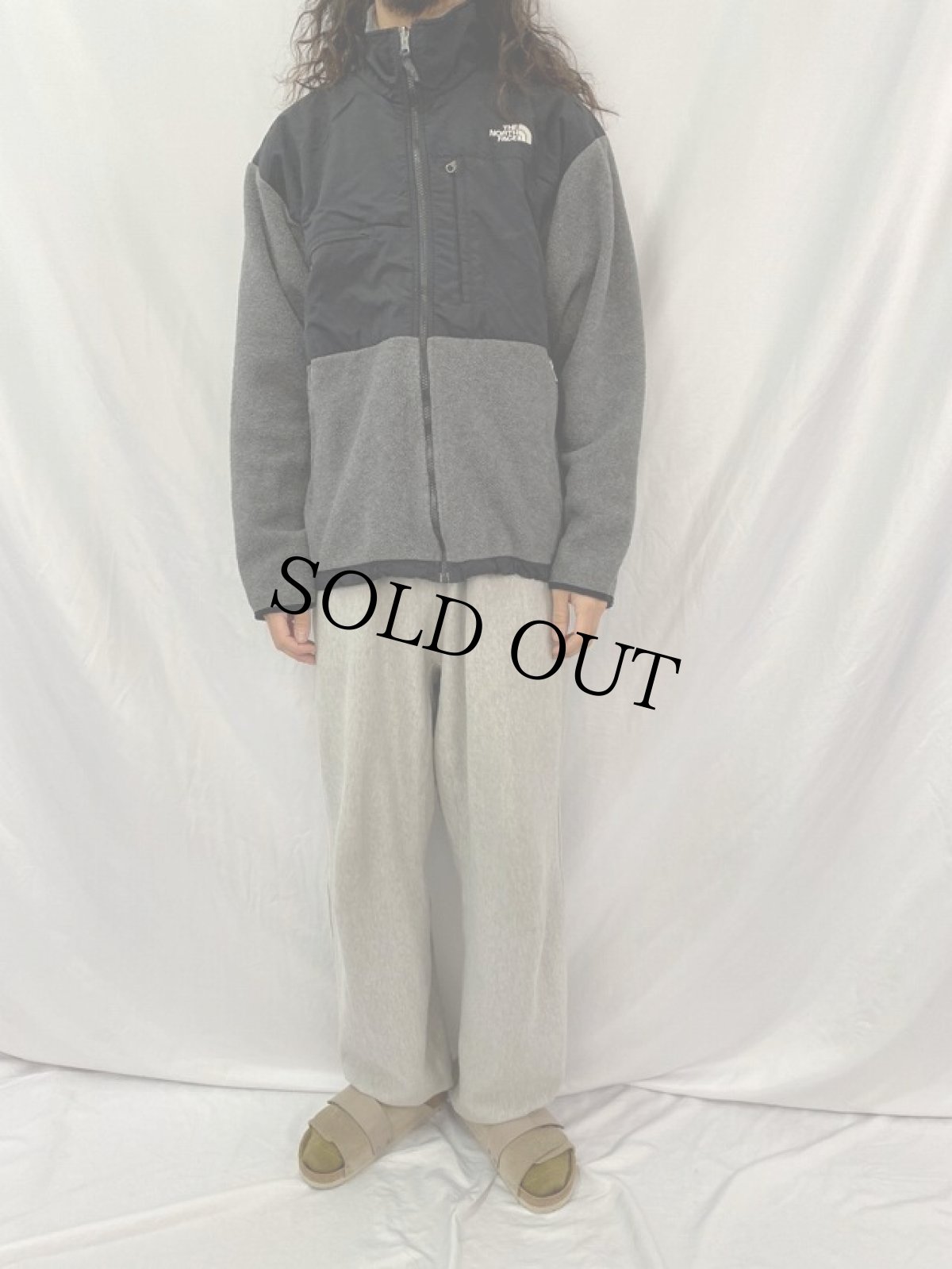 画像2: THE NORTH FACE "POLARTEC" デナリフリースジャケット L (2)