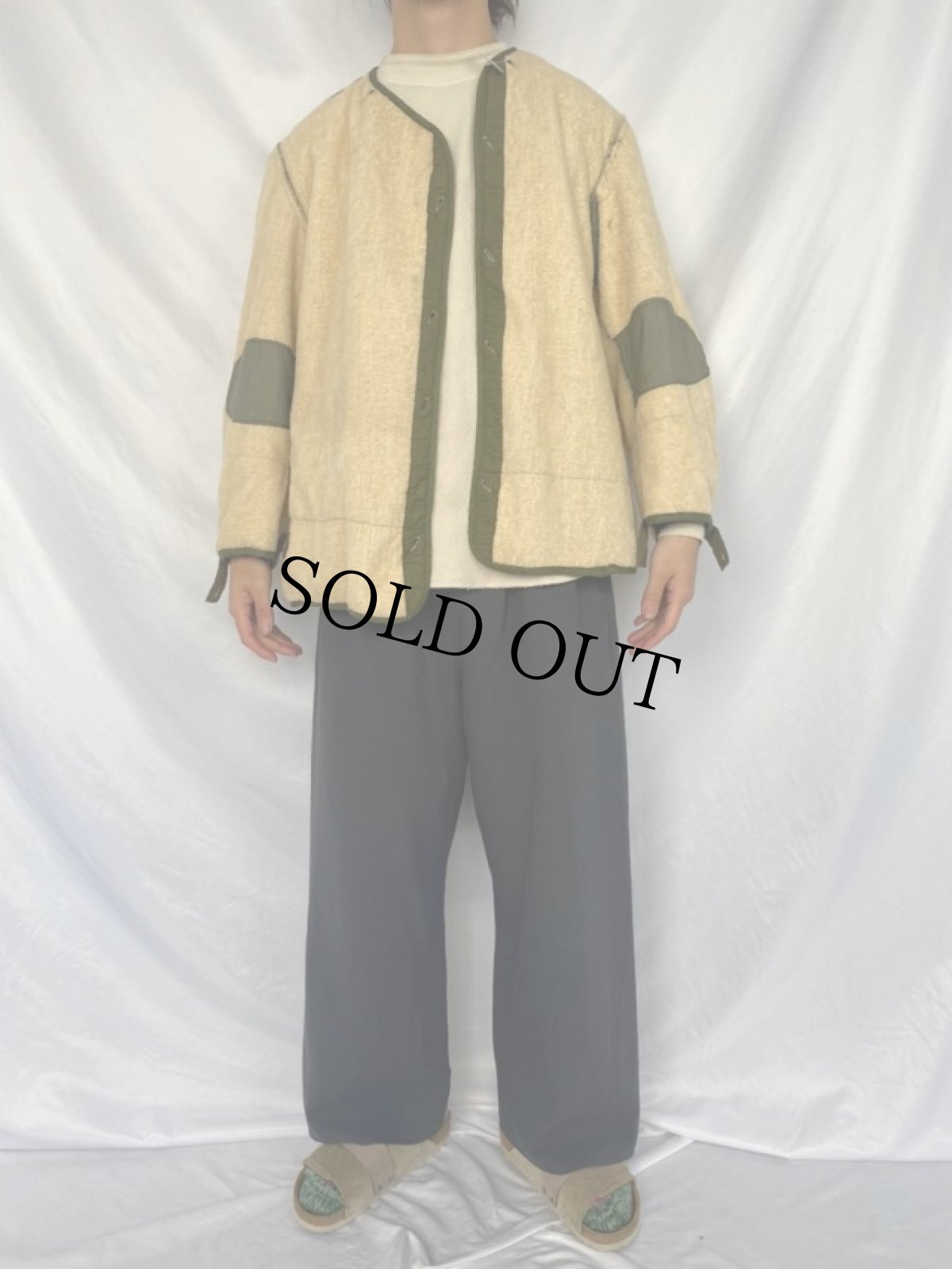 画像2: 50's U.S.ARMY M-51 ライナージャケット MEDIUM (2)