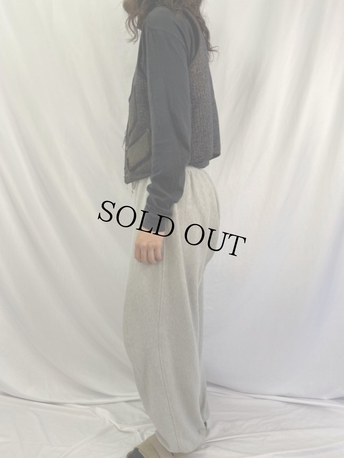 画像3: 40's BROWN'S BEACH JACKET ビーチクロスベスト SIZE42 (3)