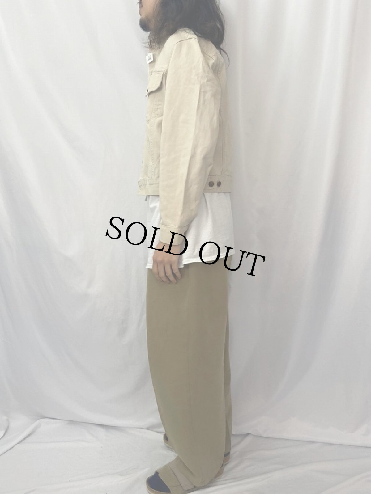 画像3: 60's Levi's 840B コットンツイルジャケット SIZE42 (3)