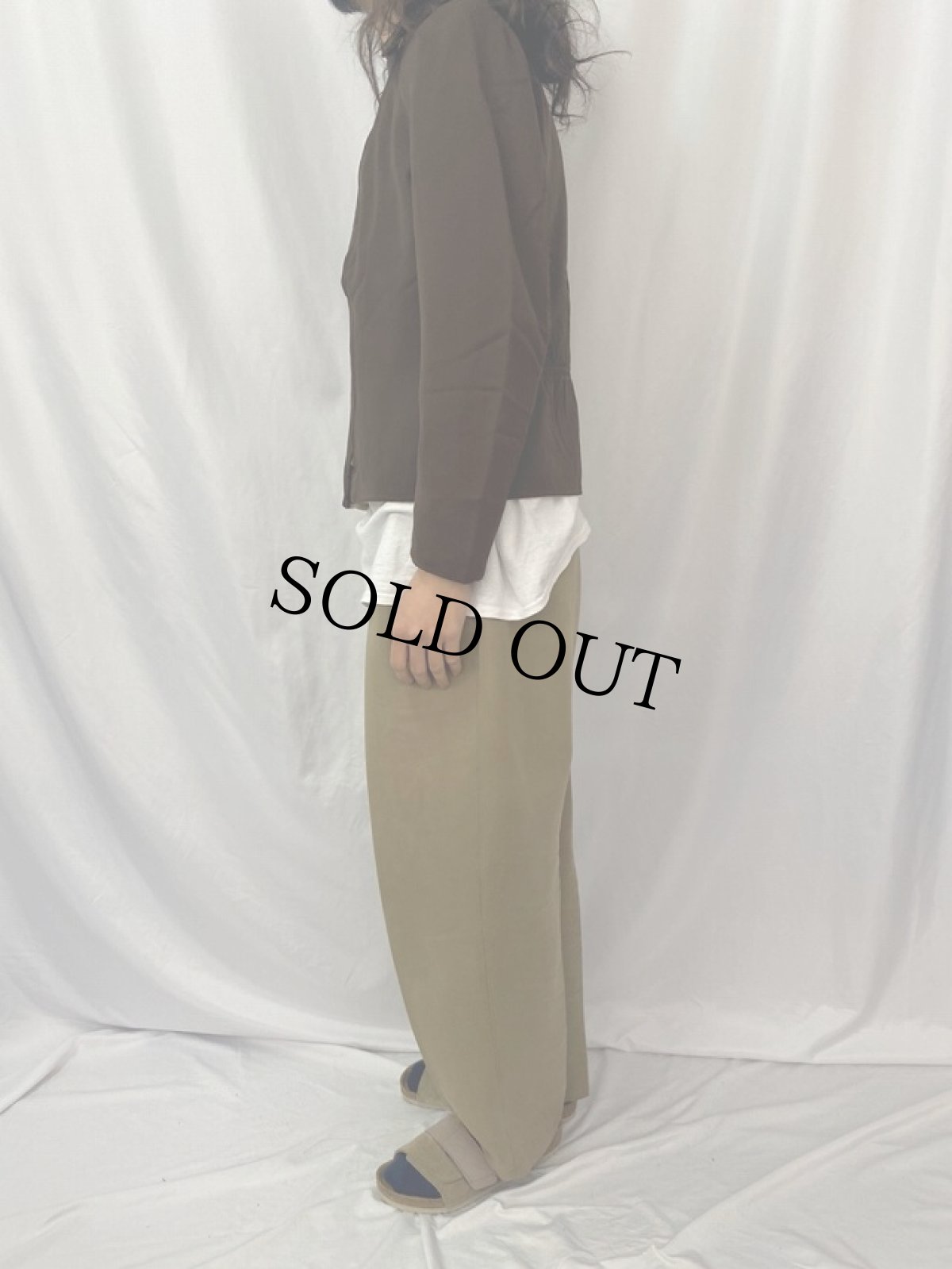 画像3: 40's ギャバジン ダブルライダースジャケット (3)