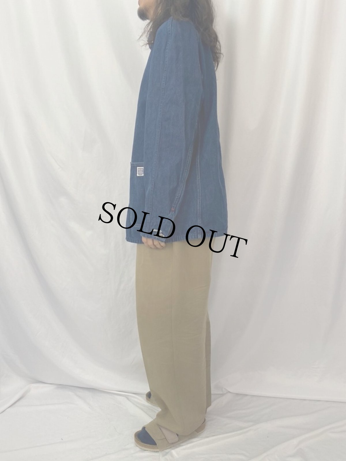 画像3: 40's PAY DAY デニムカバーオール (3)