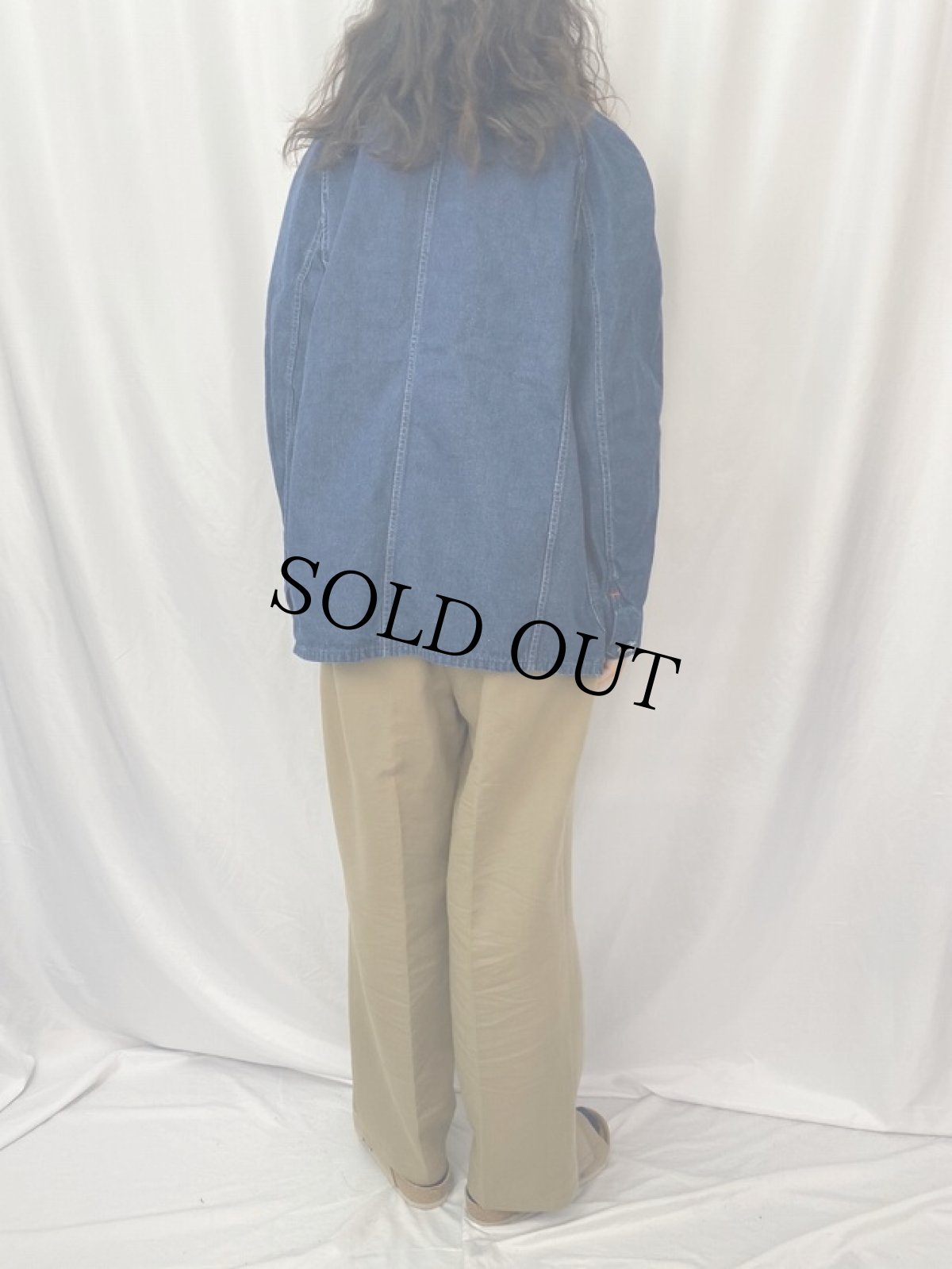 画像4: 40's PAY DAY デニムカバーオール (4)