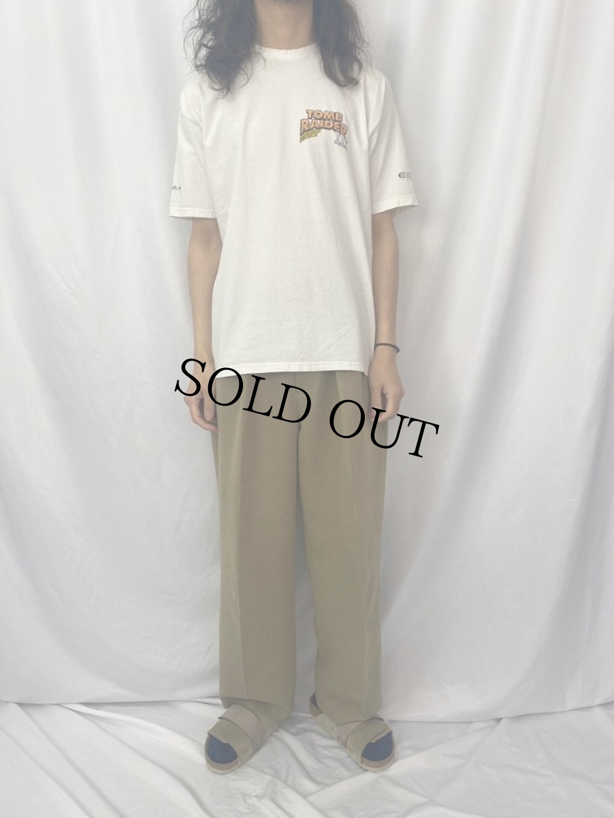 画像3: 90's TOMB RAIDER III ゲームプリントTシャツ (3)