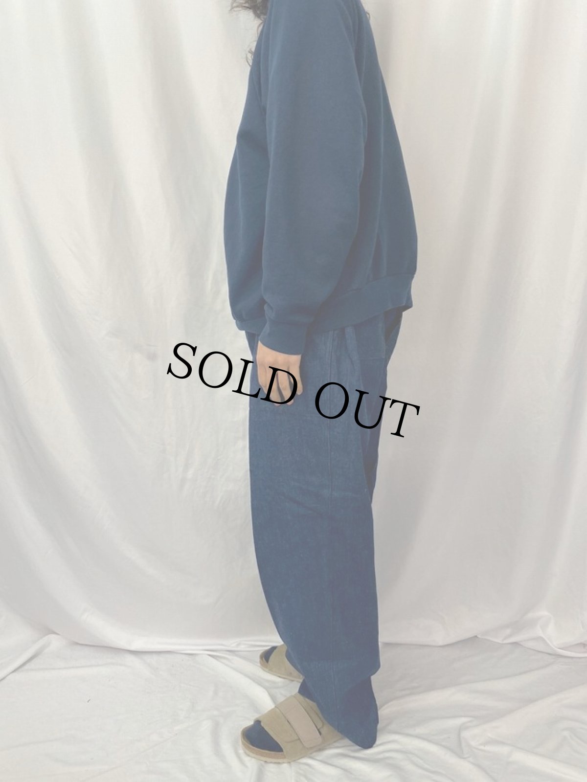 画像3: 40's WWII RCN(Royal Canadian Navy)  デニムトラウザーズ W39 (3)