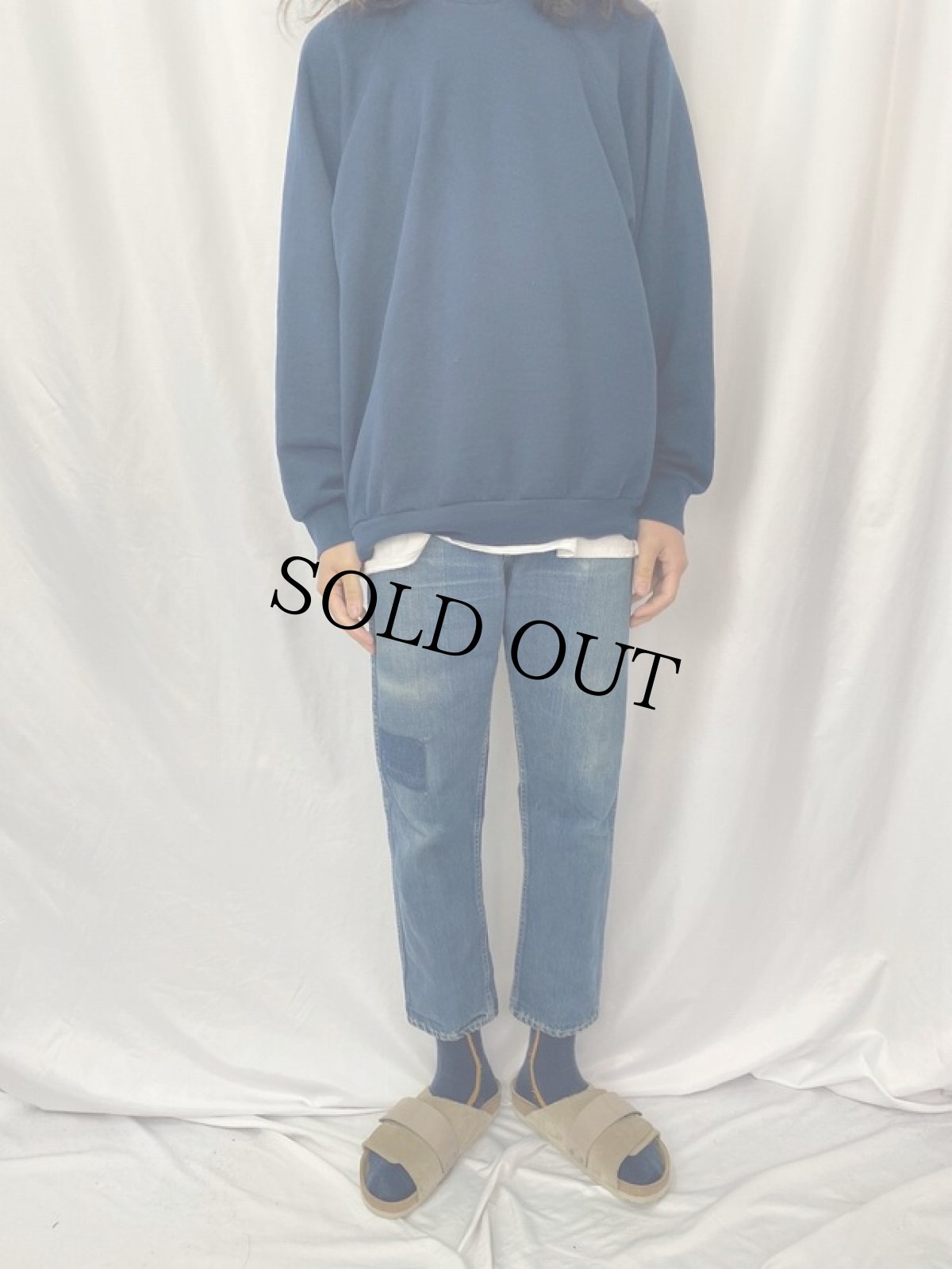 画像2: 60's LEVI'S 606 BIGE デニムパンツ W33 (2)