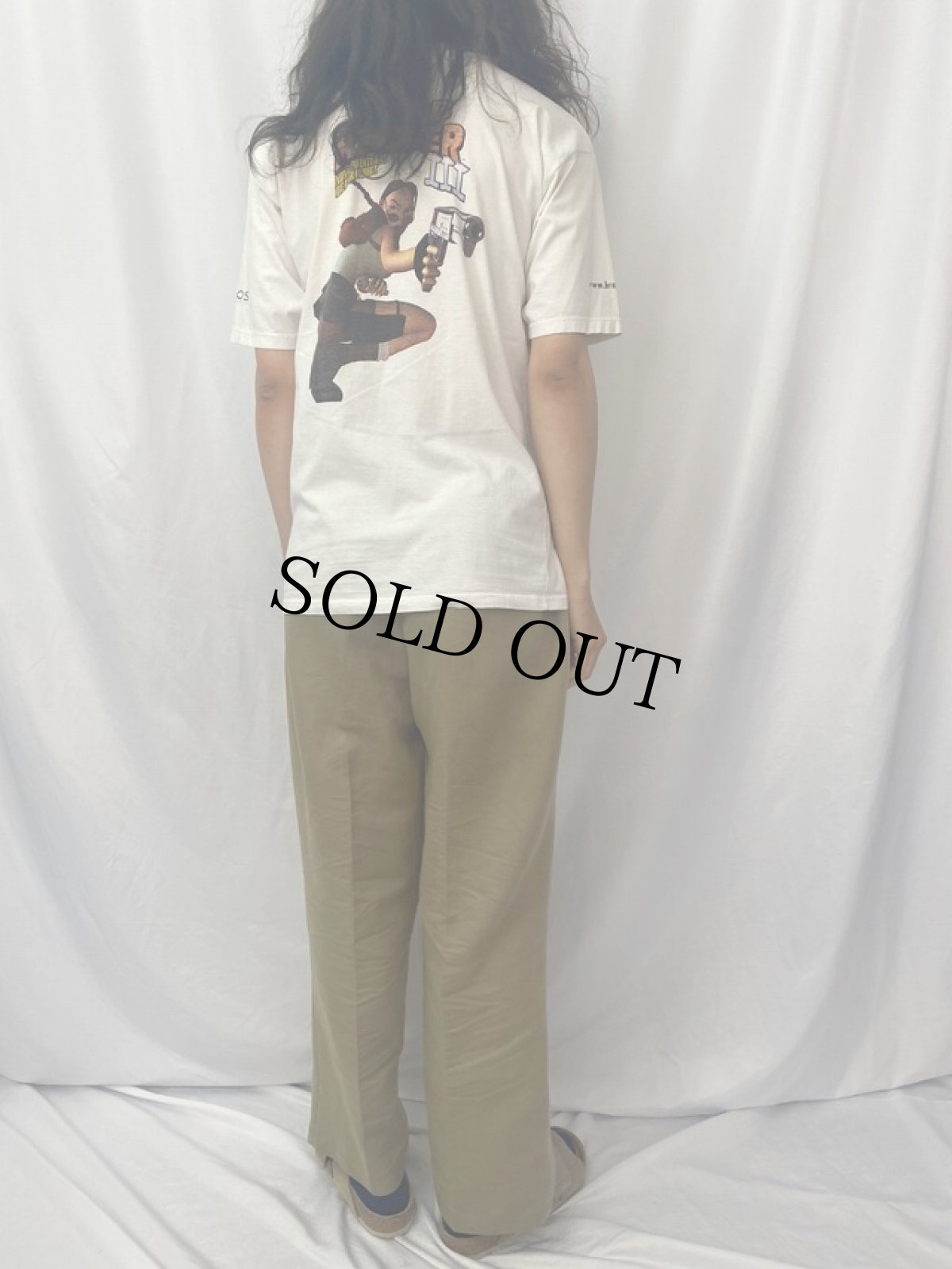 画像5: 90's TOMB RAIDER III ゲームプリントTシャツ (5)