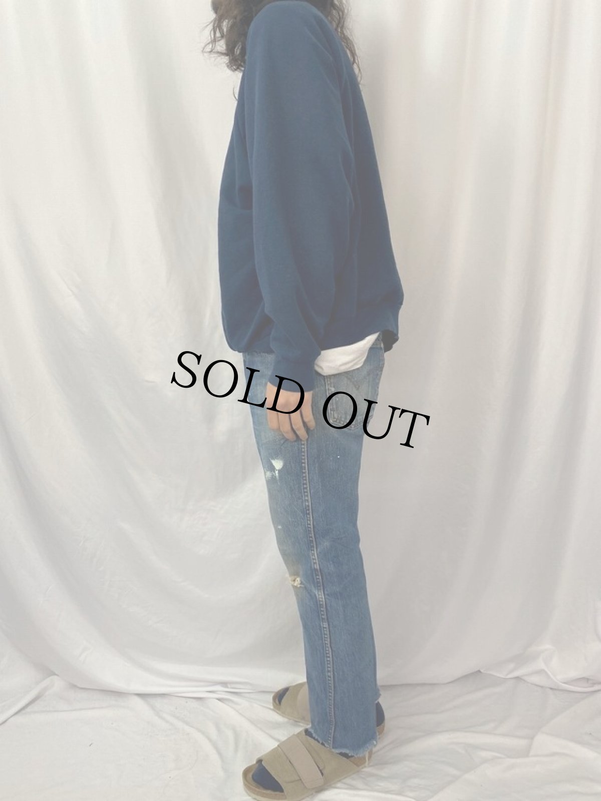 画像3: 60's LEVI'S 606 BIGE デニムパンツ W37 (3)