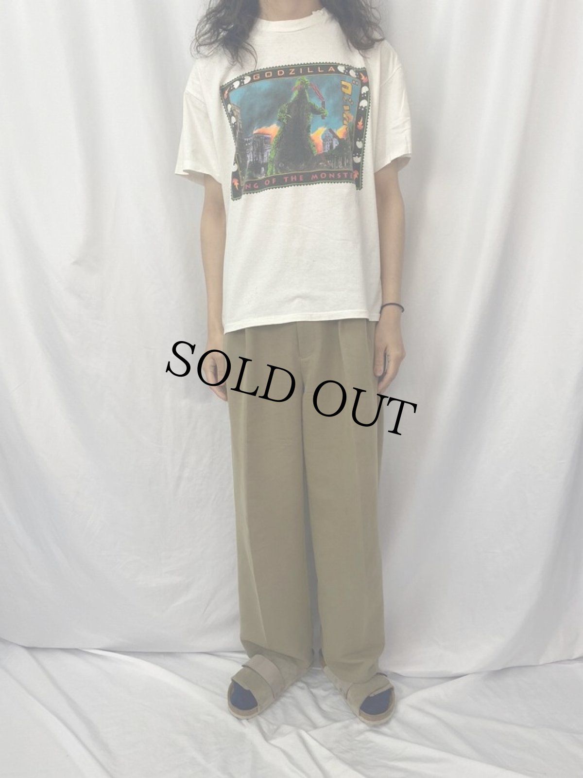 画像3: 90's GODZILLA SF映画プリントTシャツ XL (3)