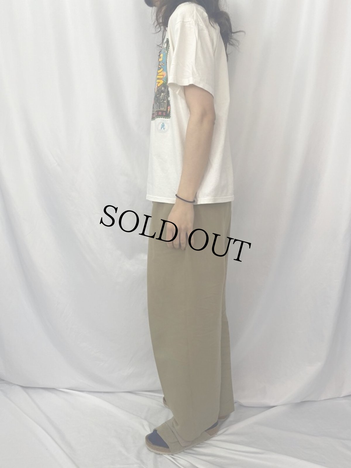 画像4: 90's GODZILLA SF映画プリントTシャツ XL (4)