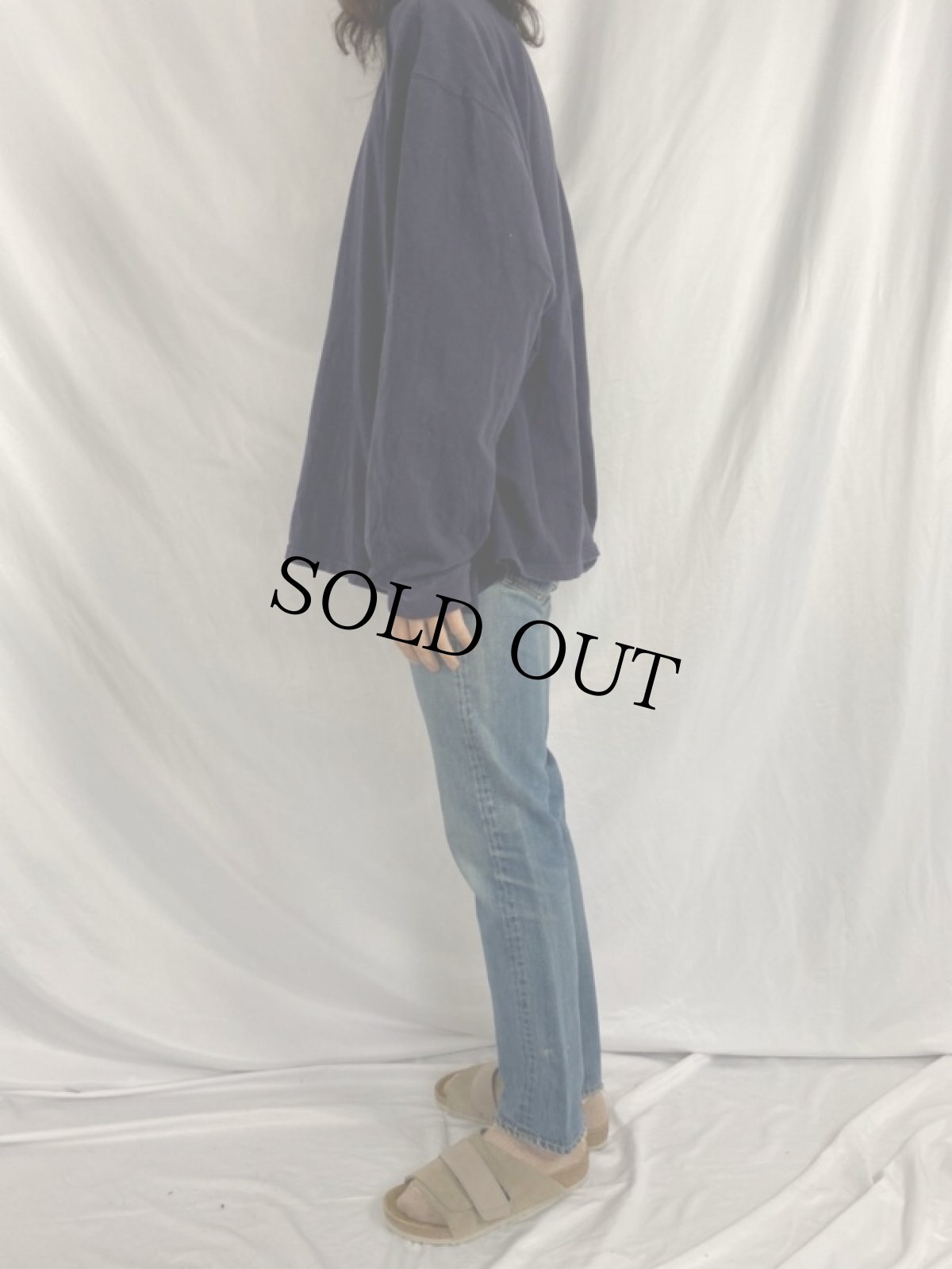 画像3: 60's LEVI'S 505 BIGE デニムパンツ W29 (3)