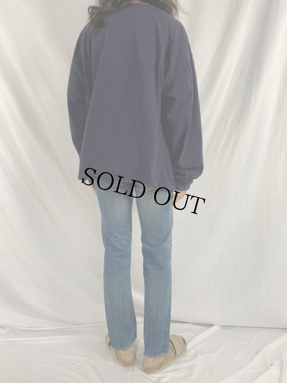 画像4: 60's LEVI'S 505 BIGE デニムパンツ W29 (4)