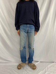 画像2: 70's Levi's 505 66single デニムパンツ W31 (2)