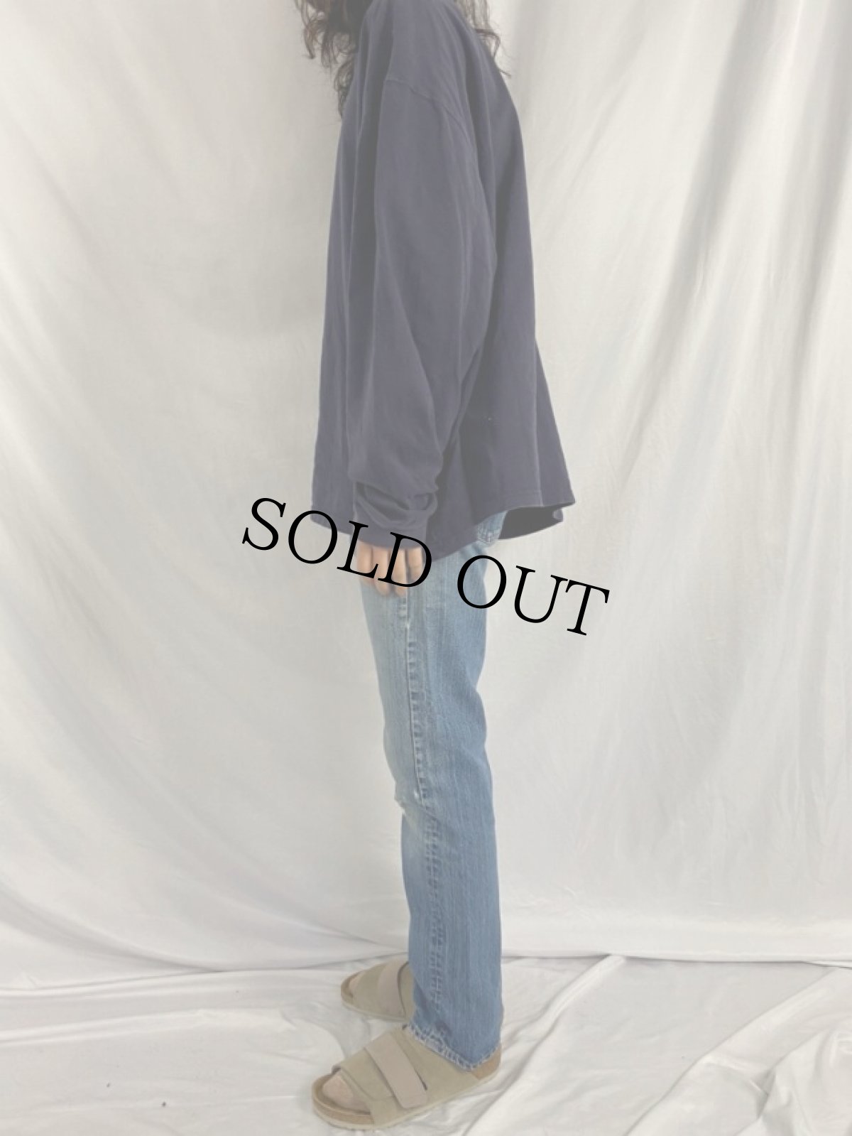 画像3: 70's Levi's 505 66single "縦落ち" デニムパンツ W30 (3)