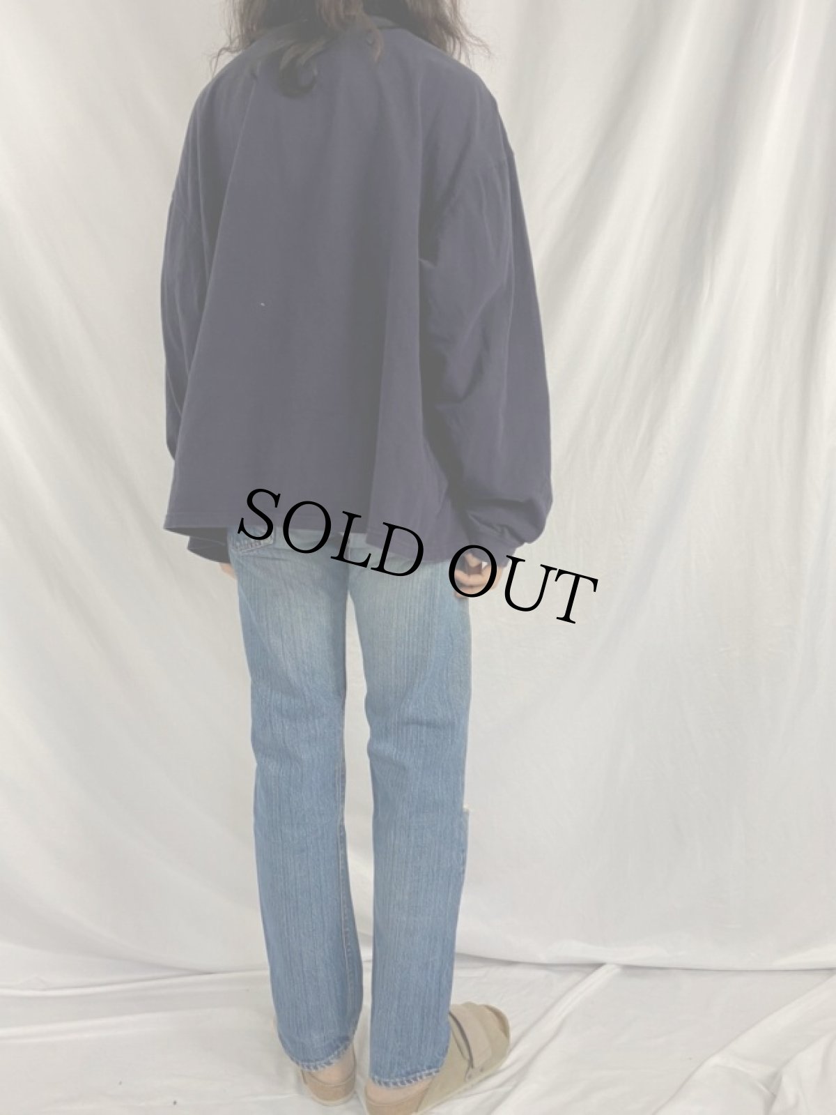 画像4: 70's Levi's 505 66single "縦落ち" デニムパンツ W30 (4)