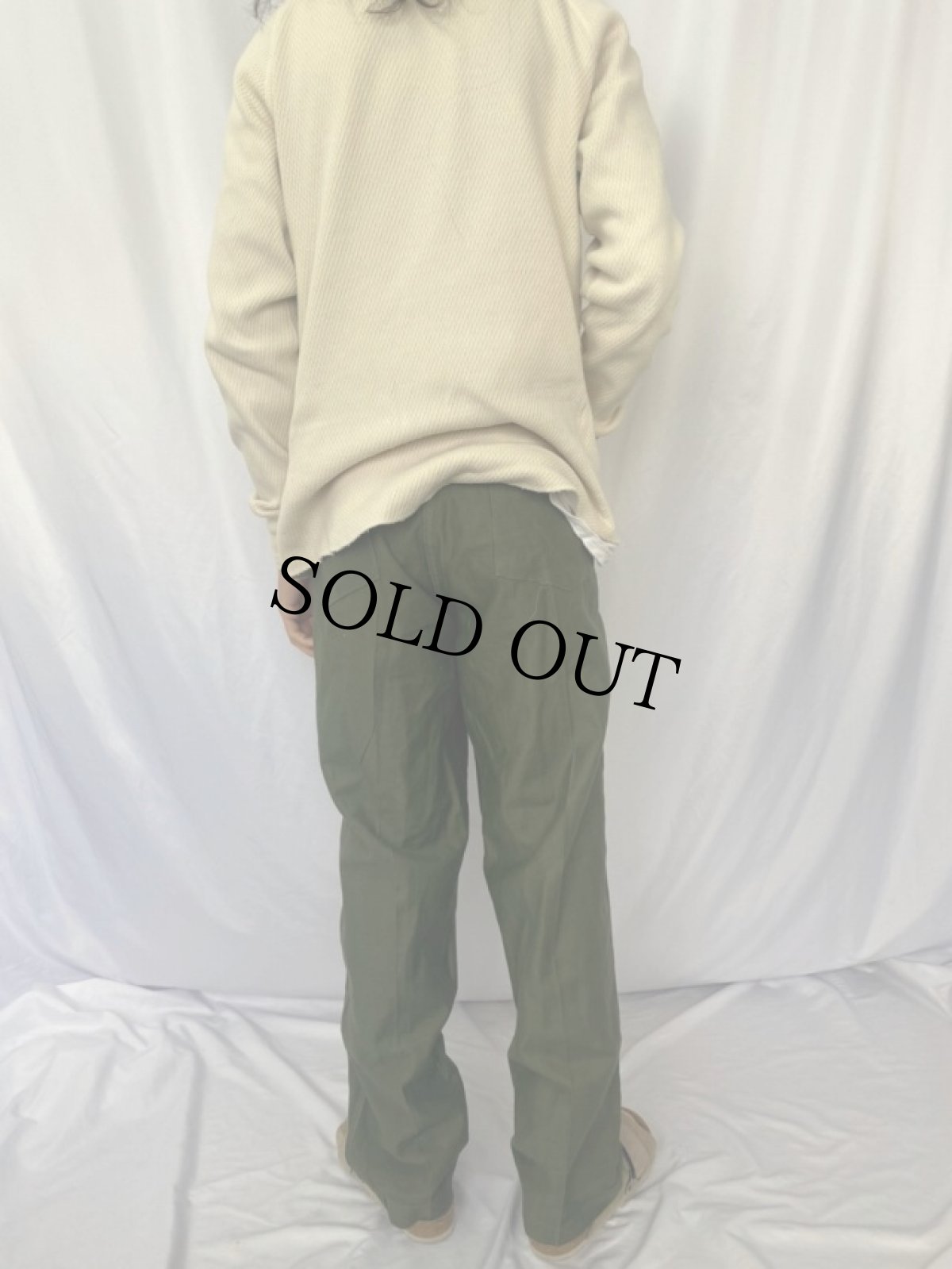 画像4: 70's U.S.ARMY ベイカーパンツ W35 (4)