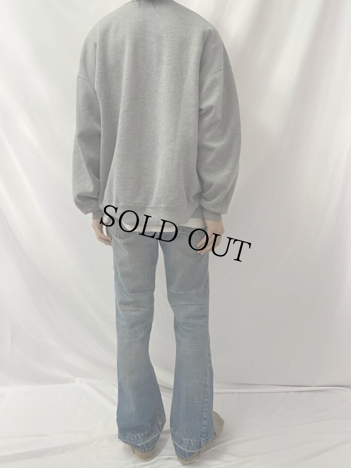 画像4: 70's Levi's 646 シングル ベルボトム デニムパンツ W33 (4)