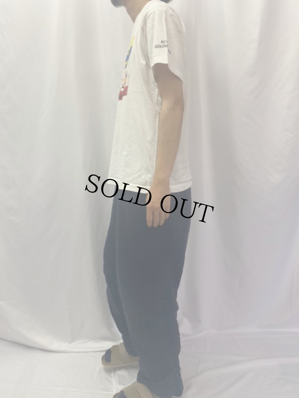 画像3: 90's USA製 "Clark wants Dick, Dick wants Condoms" ポップアートプリントTシャツ L (3)