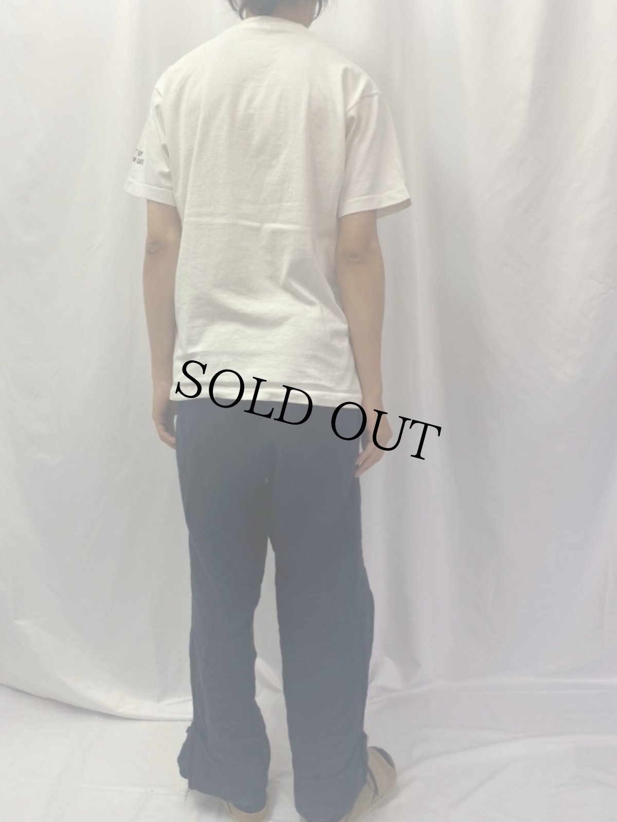 画像4: 90's USA製 "Clark wants Dick, Dick wants Condoms" ポップアートプリントTシャツ L (4)