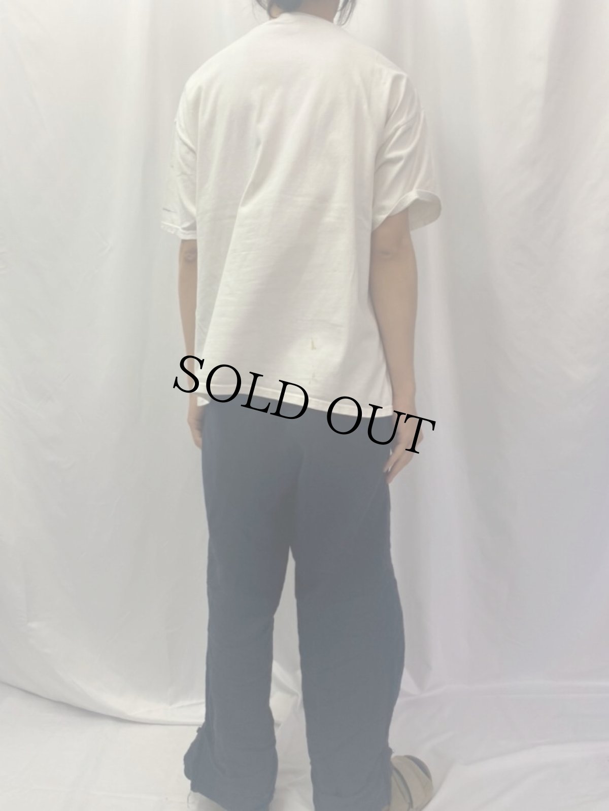 画像4: 2000's Roy Lichtenstein "Grrrrrrrrrrr!!" ポップアートプリントTシャツ XL (4)