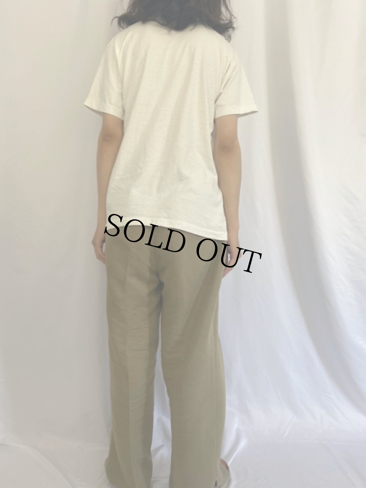 画像3: 90's USA製 アートプリントTシャツ L (3)