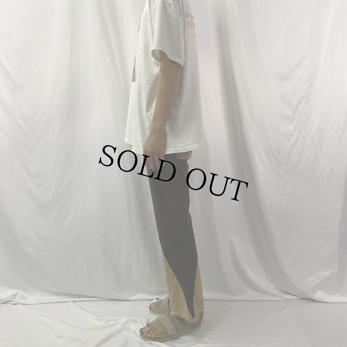 画像3: 70's ツートーン カツラギ セーラーパンツ W30 (3)