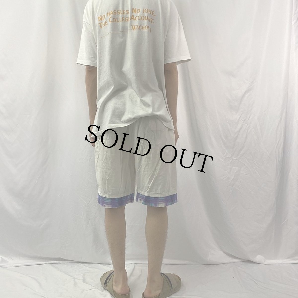 画像4: 〜90's ICE CUBE フォトプリント レイヤードデザインハーフパンツ XL (4)