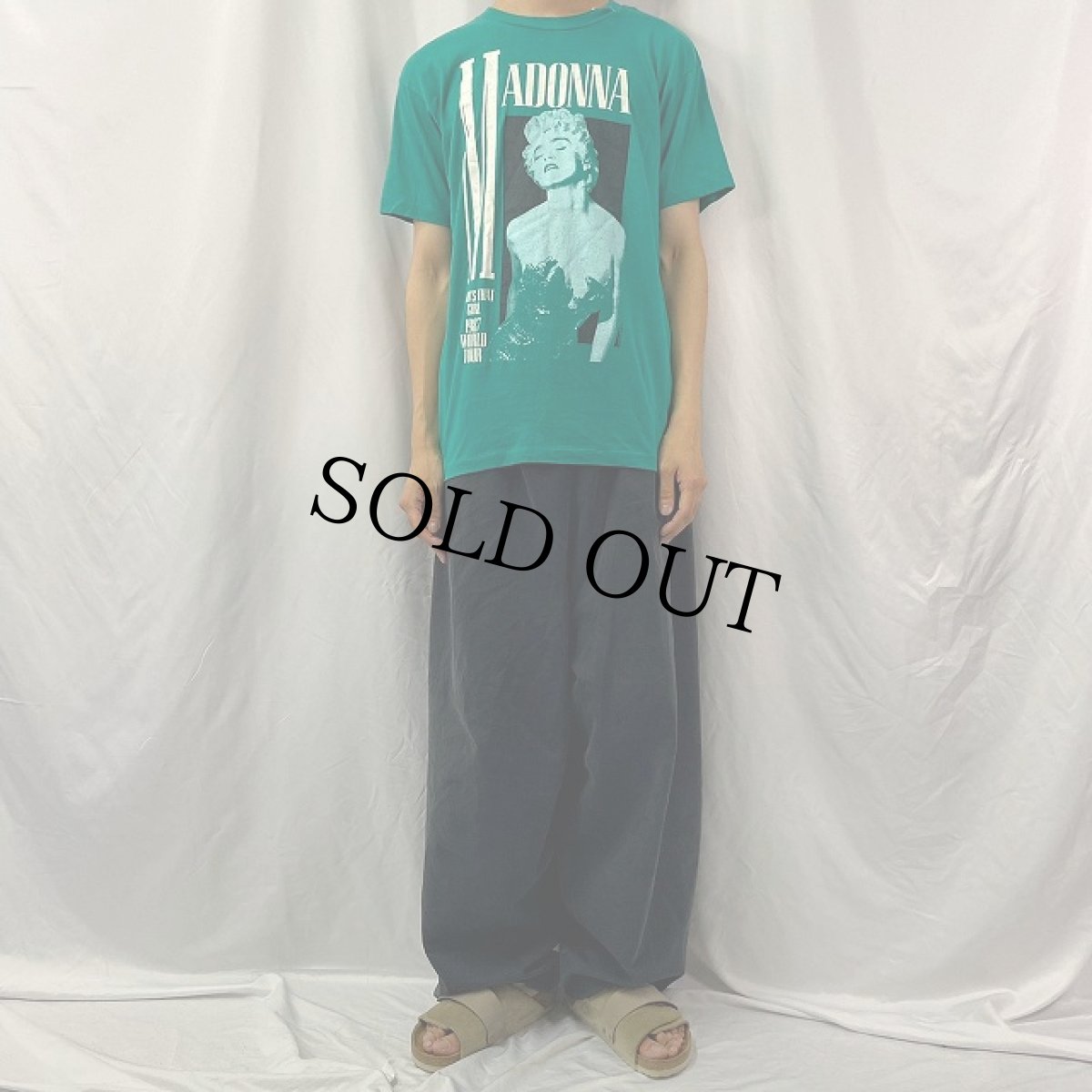 画像2: 80's MADONNA USA製 "WHO'S THAT GIRL" ツアーTシャツ XL (2)