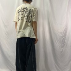 画像4: 80's R.E.M USA製 インサイドアウト バンドTシャツ XL (4)