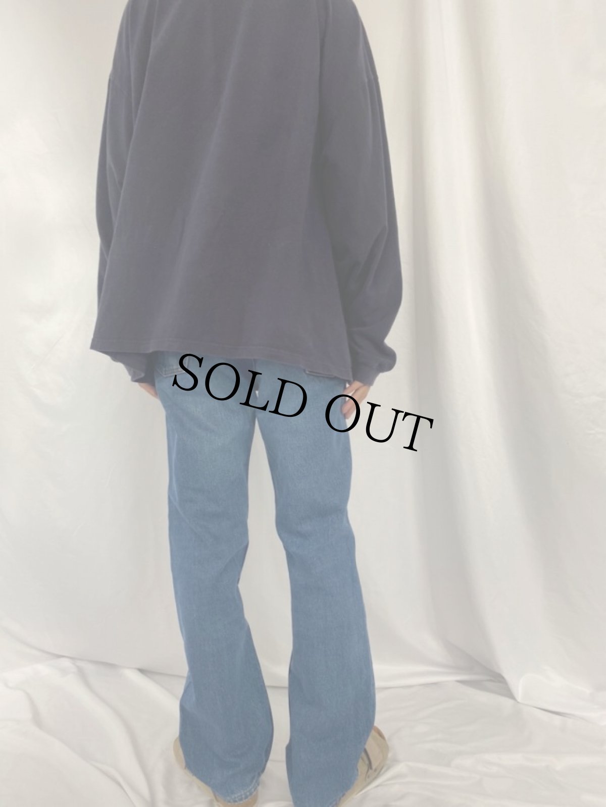 画像4: 80's Levi's 517 USA製 フレアデニムパンツ W34 (4)