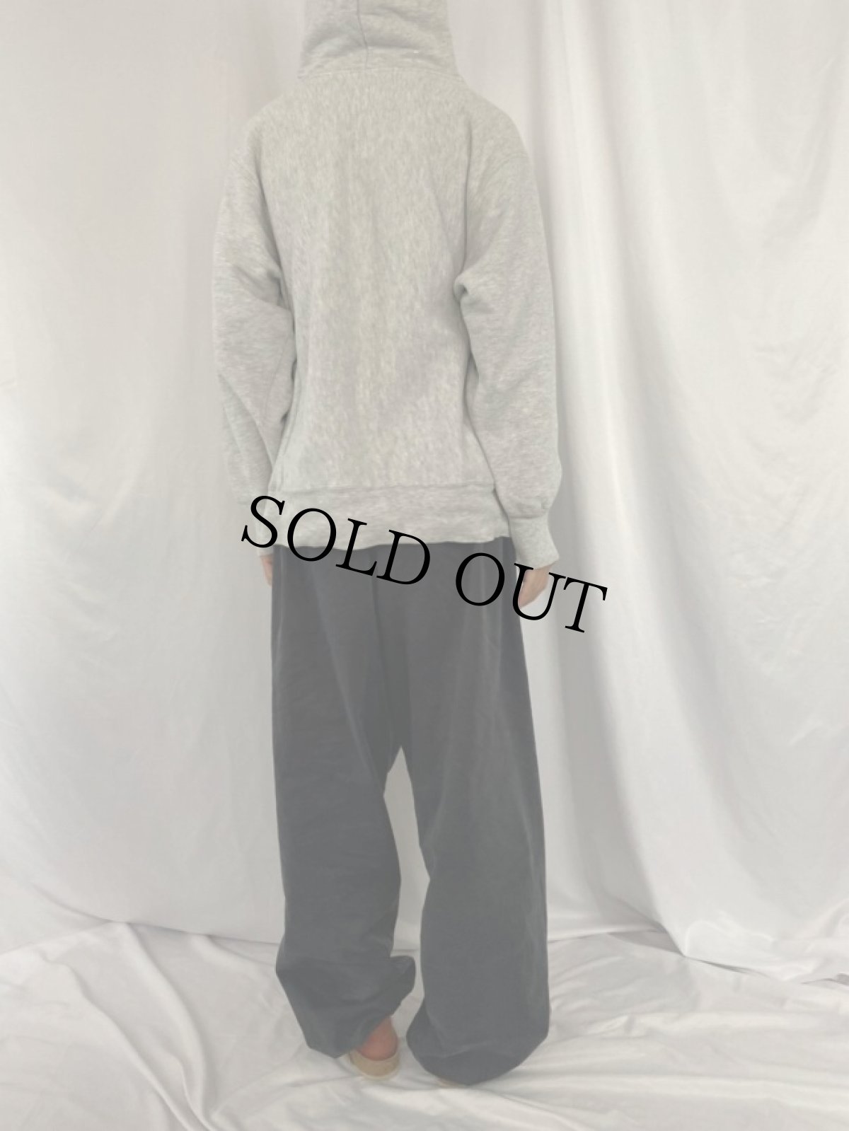 画像4: 80's Champion REVERSE WEAVE USA製 トリコタグ 目付きフーディー XL (4)