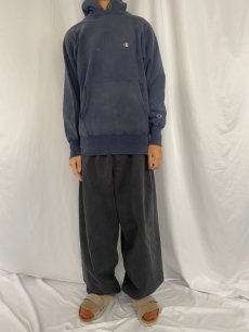 画像2: 90's Champion REVERSE WEAVE USA製 目付きフーディー L (2)