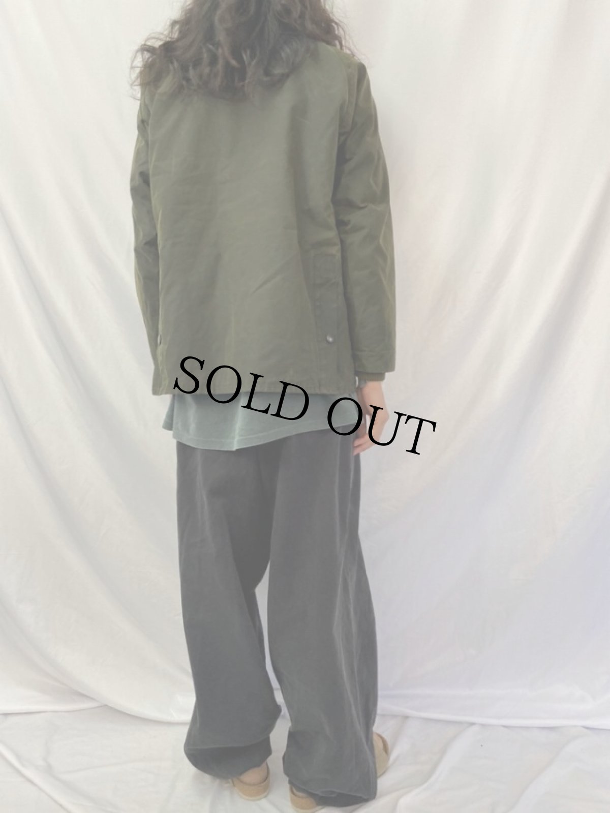 画像4: 90's Barbour "BEDALE" オイルドジャケット ライナー付き 38 (4)