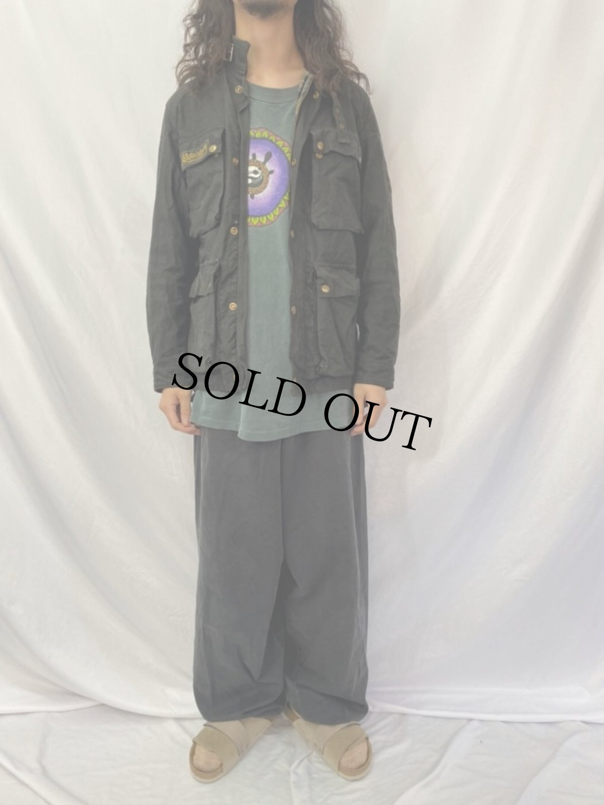 画像2: 70〜80's Belstaff ENGLAND製 "TRIALMASTER" オイルドジャケット (2)