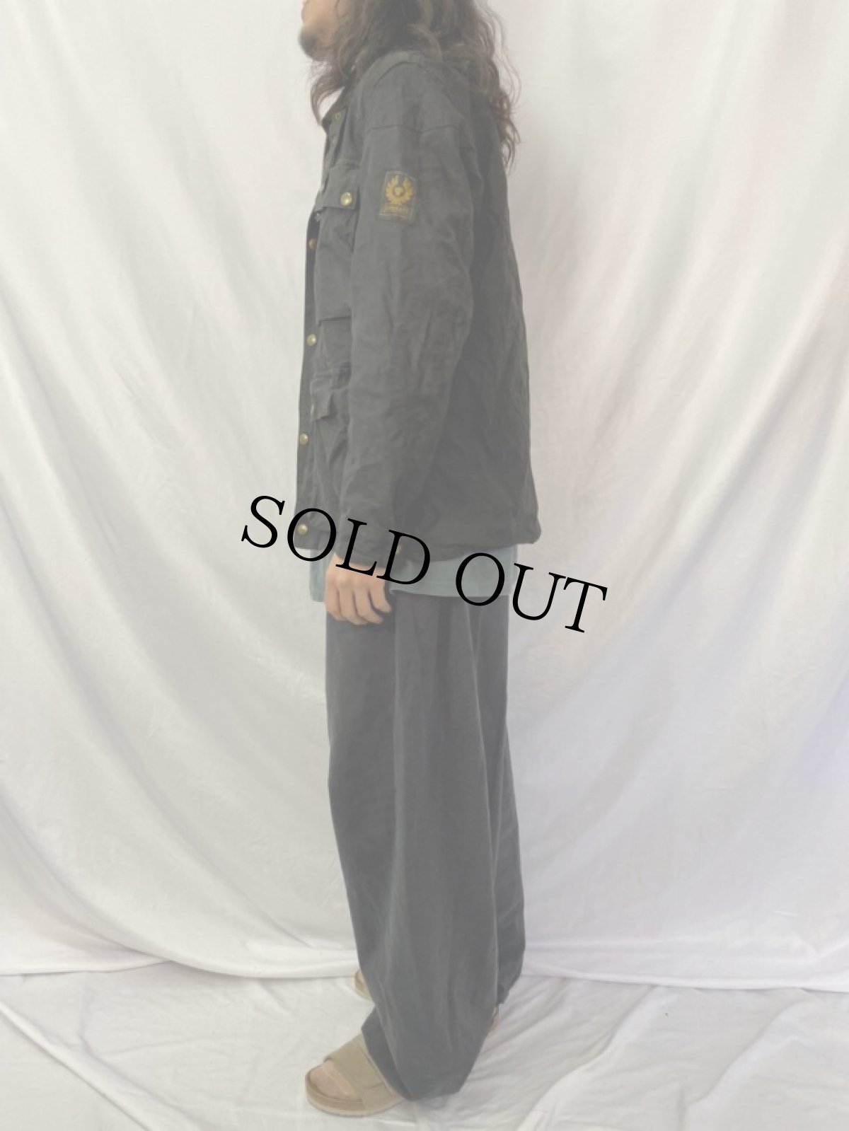 画像3: 70〜80's Belstaff ENGLAND製 "TRIALMASTER" オイルドジャケット (3)