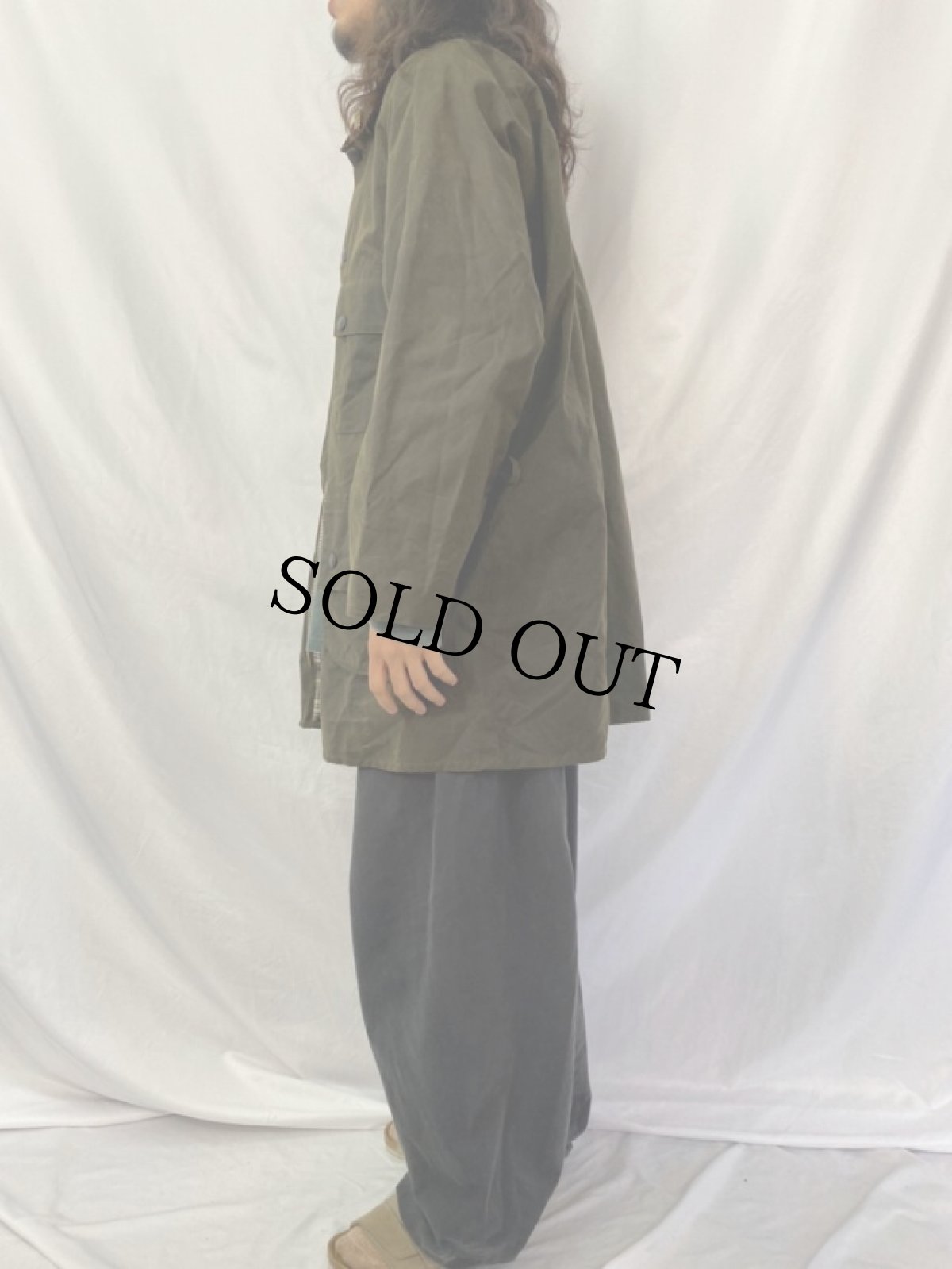 画像3: 90's〜 Barbour "SOLWAY ZIPPER" オイルドジャケット (3)