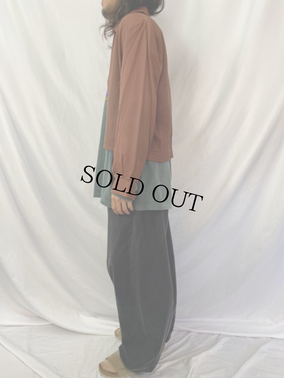 画像3: 60's HIS SPORTWEAR レーヨンギャバジンジャケット (3)