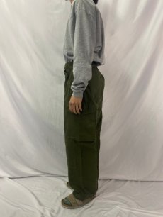 画像3: 90's カナダ軍 ウィンドオーバーパンツ REGULAR-SMALL (3)