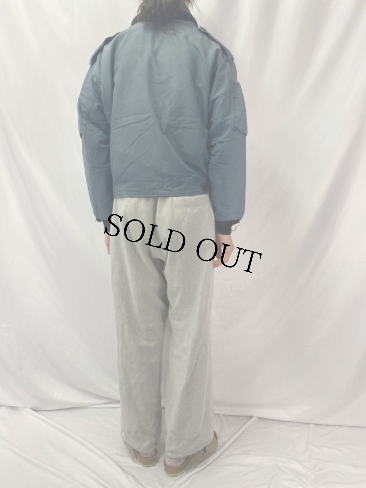 画像4: 90's RCAF(Royal Canadian Air Force) フライトジャケット (4)