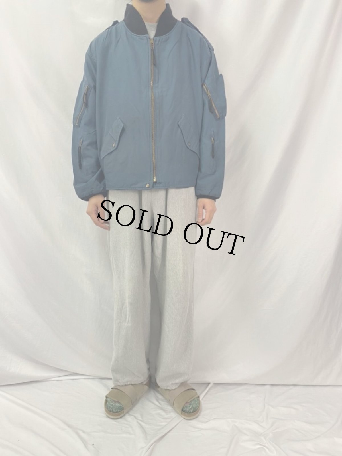 画像2: 90's RCAF(Royal Canadian Air Force) フライトジャケット (2)