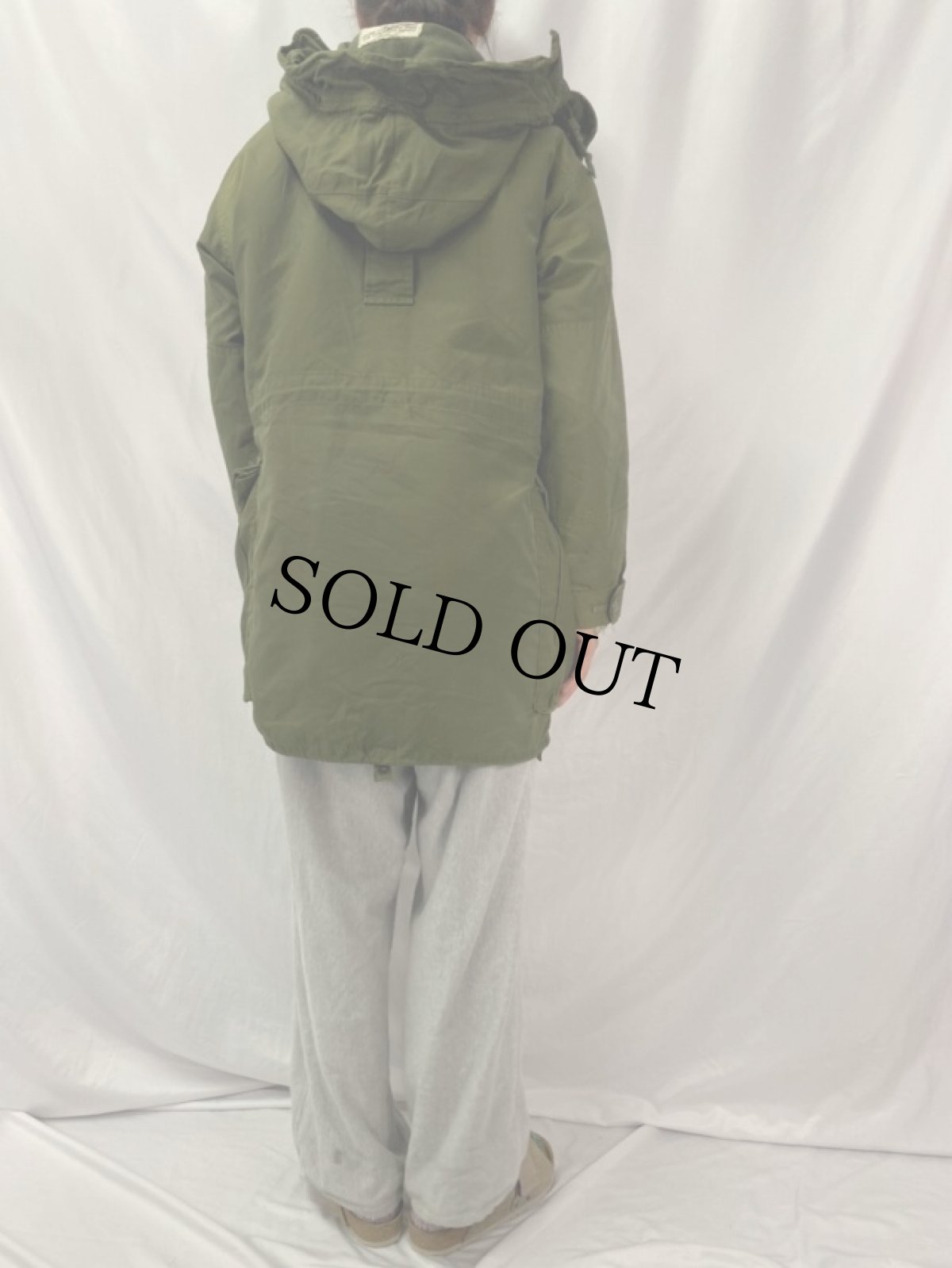 画像4: 80's CANADIAN ARMY ECW コンバットパーカー SHORT SMALL (4)